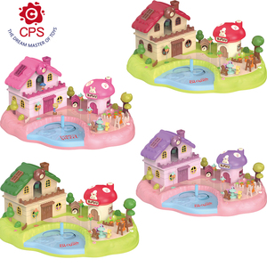 Giocattolo Educativo Magnetico con Scena <span class=keywords><strong>Mobile</strong></span> a Induzione, Set Casa delle Bambole con Musica e Luci, <span class=keywords><strong>Giocattoli</strong></span> in Plastica ABS - Product Image 6