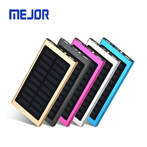 Batería Externa Solar Delgada de 20000mAh con <span class=keywords><strong>Carga</strong></span> Rápida Tipo-C, Cargador Portátil para Viajes al Aire Libre - Product Image 3