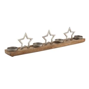 Bougeoir en Aluminium doré Hurricane avec bougeoir votif en verre pour décorations de centres de Table - Product Image 6