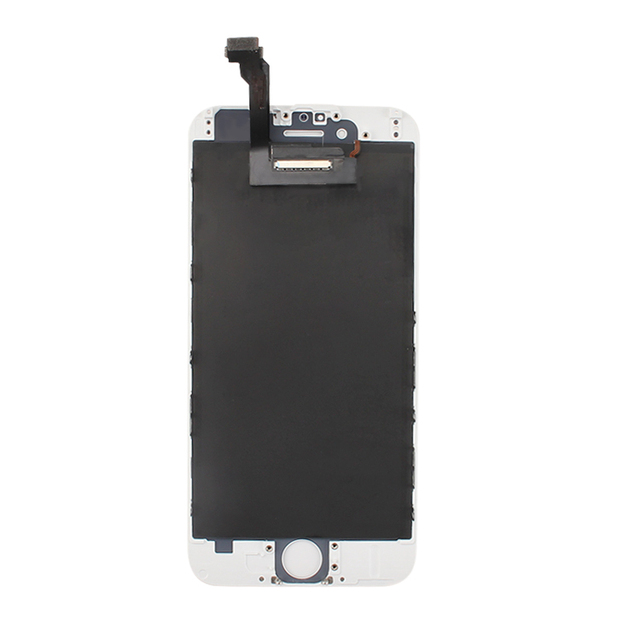 Original New LCD Display Touch Screen Digitizer Assembly Replacement for iPhone 6 4.7 Inch with Frame Home Button White