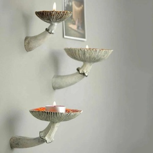 Estante Colgante de Resina con Forma de Hongo <span class=keywords><strong>Amanita</strong></span>, Decoración para el Hogar, Adornos para Colgar en la Pared - Product Image 2