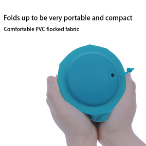 Almohada de cuello de viaje inflable en forma de U para regalos de bienvenida - Product Image 5