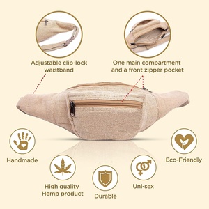Bolso Bandolera para Mujer, Estilo Boho <span class=keywords><strong>Hippie</strong></span>, <span class=keywords><strong>Riñonera</strong></span> Blanca para Senderismo, Correr, Trotar, <span class=keywords><strong>Riñonera</strong></span> con Cinturón - Product Image 5
