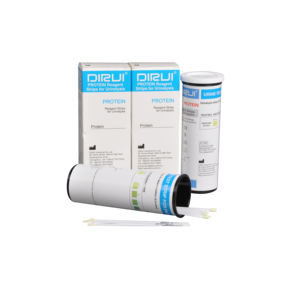 Prix usine Leucocytes Nitrite <span class=keywords><strong>PH</strong></span> Bandelettes de test Bandes de réactif d'analyse d'urine Bandelettes de test d'urine DIRUI - Product Image 5