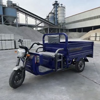 Tricycle cargo électrique 3 roues 60V 1000W pour le marché du Mali, capacité de charge 800kg, plateau ouvert, châssis renforcé, pneus antidérapants, prix usine