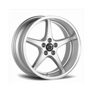ขอบล้อรถยนต์สีเงินขนาด18นิ้ว PCD 5*108สำหรับ Volvo TRD Type R การไหลของเฟอร์รารี Rizo Sport maons สีน้ำเงิน - Product Image 1