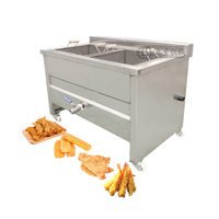 Usine Prix KFC Poulet À Frire Aile Machine Gaz Friteuse Profonde