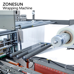 เครื่องซีลและห่อฟิล์มใสอัตโนมัติความเร็วสูง ZONESUN ZS-MSFM730 สำหรับกล่องเครื่องสำอางและความงาม - Product Image 4