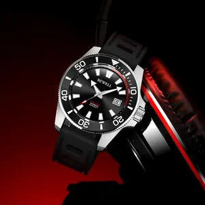 Seamater Aqua Mens Stainless Steel 45mm Automatic Mechanical Diver Watch