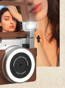 With 4K HD Video, 4X Digital Zoom,64MP Flip Screen, Circular White LED, and Retractable Flash. - Product Image 2