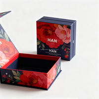 Boîte cadeau cosmétique de luxe OEM personnalisée, écologique, avec fermeture magnétique, gaufrage, insert en papier sulfurisé pour sérum de soin de la peau