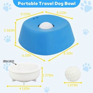 Assiette à alimentation lente pour animaux de compagnie, bol sphérique pour lécher pour chien - Product Image 3