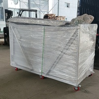 Chariot de scène pour plateforme de scène en aluminium 1,22 x 1,22 m, support de scène 1-1,5 m et garde-corps d'escalier