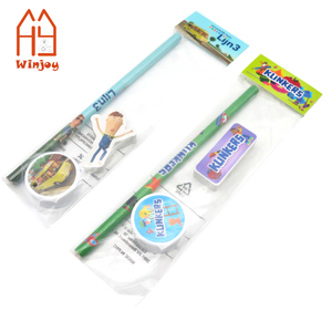 Set <span class=keywords><strong>de</strong></span> Papelería con Temática <span class=keywords><strong>de</strong></span> Dibujos Animados, Kit <span class=keywords><strong>de</strong></span> Lápiz + Borrador + Sacapuntas para Niños, Útiles <span class=keywords><strong>Escolares</strong></span> y Recuerdos <span class=keywords><strong>de</strong></span> Fiesta Personalizados - Product Image 1