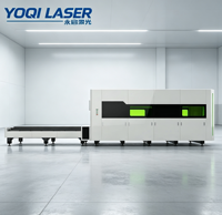 Máquina de Corte por Láser de Fibra con Mesa Intercambiable YOQI X2-6020 para Acero Inoxidable y Acero al Carbono