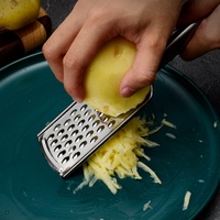 Draagbare Roestvrijstalen Kaasrasp Groentefruit Knoflook Aardappelsnijder Keukengadgets