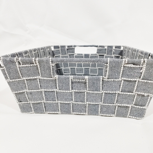 Bền Nylon Dây Đeo Dệt Giỏ Bin Container Hình Chữ Nhật <span class=keywords><strong>Stackable</strong></span> Nhựa Lưu Trữ Tổ Chức Hộp - Product Image 5