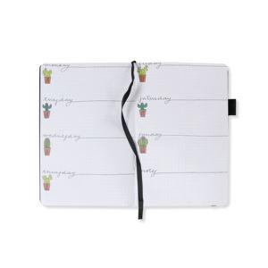 2026 impression personnalisée journal intime balle pointillé Journal grille journal quotidien couverture en cuir école affaires <span class=keywords><strong>Agenda</strong></span> planificateur - Product Image 4