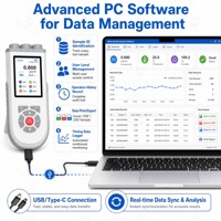 Analyseur d'eau multiparamètres de qualité professionnelle pour laboratoire, précision pH 0,002, conductivité, TDS, ORP, salinomètre avec logiciel PC