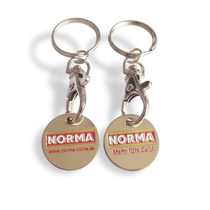 Khuyến mại biểu tượng tùy chỉnh siêu thị mua sắm giỏ hàng mã thông báo mềm men Xe đẩy đồng xu kim loại xe đẩy mã thông báo - Product Image 6