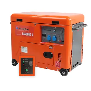 Hot Sale 3kva 4.5kw 5kva 5.5kva 6kva 6.5kva 7kva 8kva 3 Phase Price Silent Diesel Generator