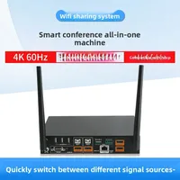 Hardrock WS-8200 para Conferencias Inteligentes, Máquina Todo en Uno, WiFi, Pantalla Compartida de 8 Pantallas Simultáneas, Computadora Plug-and-Play