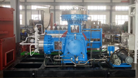 Compresseur à diaphragme sans huile, machines personnalisées pour CO2, GNC, hydrogène, biogaz, oxygène, propane, gaz naturel pour une station de ravitaillement
