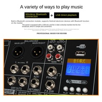 Console de mixage audio professionnelle XTUGA X8/12, 12 canaux, 99 DSP, égaliseur 7 segments, connexion USB, studio