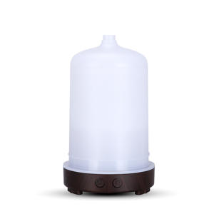 YX Aroma Diffuser 200Ml <b>Water</b> Tank Home Use Electric Humidifier With <b>Timer</b> Light Wood Grain Dark Wood Grain - Product Image 1