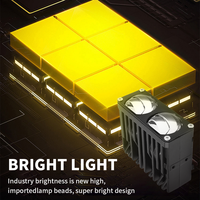 Nouveau modèle d'usine 140W Haute Puissance U79 Phares antibrouillard LED blancs avec lentille de projecteur et ventilateur pour mise à niveau de l'éclairage des véhicules TATA