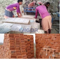 Bloc de terre en argile comprimée Pakistan Machine automatique de fabrication de briques d'argile Sri Lanka