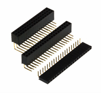 Eyector de ángulo recto hembra, Conector de cabeza Pin personalizado de fábrica, 1,27mm, 2,0mm, 2,54mm