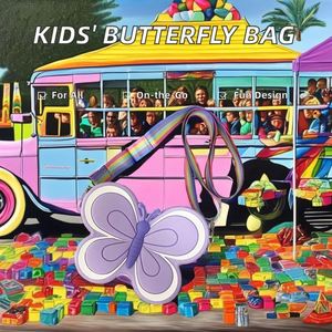 กระเป๋าซิลิโคนขนาดเล็กสำหรับเด็กผู้หญิงกระเป๋าสะพายไหล่สำหรับเด็กวัยหัดเดิน - Product Image 2