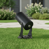 Lámpara de Jardín de Aluminio para Exteriores, IP65 Impermeable, Bombilla GU10 Reemplazable, Foco para Jardín, Paisaje, Patio, Camino