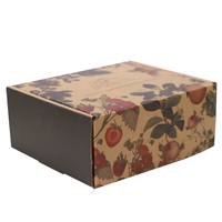 Cajas de embalaje de tarro de vela con logotipo personalizado de cartón corrugado Kraft ecológico con inserto