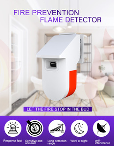 Almacén Sensor DE SEGURIDAD ignífugo Smart Life Fire Detección de llama UV Reconocimiento Tuya WIFI Detector de alarma de llama de fuego - Product Image 3