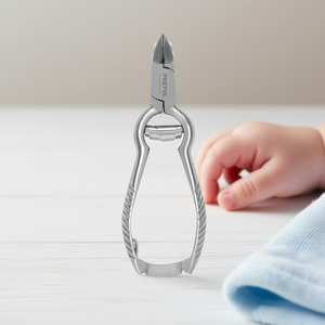 Set di 6 Pinze per Pedicure in Acciaio Inox Pretul per Neonati, Design Classico con Molla Singola, Strumento per Cura delle Unghie Fai-da-Te - Product Image 2
