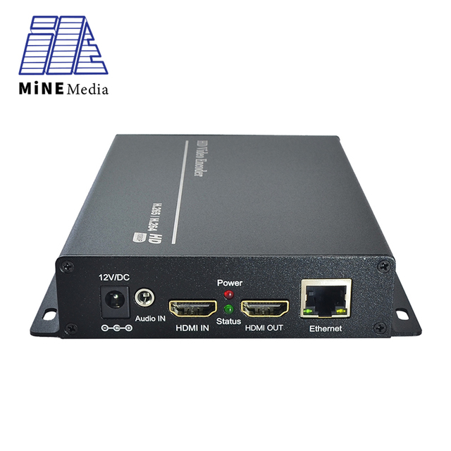 Mpeg4/AVC H.264 hdmi to Ip Video Encoder Support AAC / G.711 Advanced Audio Coding Format Quality