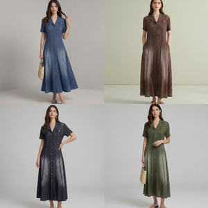 Vestido Plisado Miyake Personalizado para Mujer, Vestido Elegante y Modesto para Iglesias, Vestido de Noche de Lujo con Mangas Largas - Product Image 4