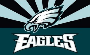 ผลิตธงคุณภาพสูง จัดส่งรวดเร็ว ธงแคนซัสซิตีชีฟส์แบบกำหนดเอง ขนาด 3x5 ฟุต ผลิตจากโพลีเอสเตอร์ 100% ขนาด 150x90 ซม. ธงฟิลาเดลเฟียอีเกิลส์ - Product Image 3