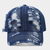 Nouvelle casquette de baseball en jean délavé de haute qualité, style vintage, unisexe, pour activités de plein air, décontractée, sportive, protection solaire