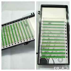 ถาดต่อขนตาขนตาขนแคชเมียร์ขนตาขนมิงค์แต่ละเส้นทำจากกำมะหยี่ขนยาว - Product Image 4