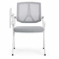 Chaise de bureau ergonomique pliable, chaise d'ordinateur confortable, chaise d'étude à dossier haut, chaise de formation, chaise de réunion exécutive, chaise de bureau professionnelle
