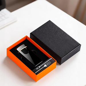 Encendedor Dericsson Nuevo Ultrafino Resistente al Viento con Doble Arco, Encendedor de Cigarrillos Recargable USB con Inducción Inteligente, Logotipo Personalizado - Product Image 4