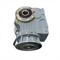 Réducteur d'engrenages hélicoïdaux coniques KAF97 ZP5.5 5.5kW 4P AM1, rapport 123.94, montage M1, usage industriel intensif