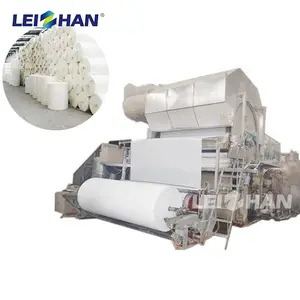 Factory Toilet Paper Producing Machine Waste Paper Tissue Making Machine Napkin Paper Making Machine