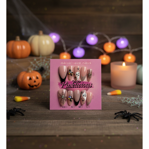 Decorazioni per unghie press-on dallo stile dolce e spaventoso - Product Image 3