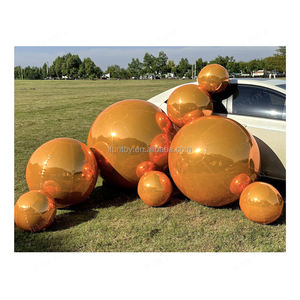 Grand ballon miroir pour les fêtes, œufs de Pâques gonflables, œufs brillants pour la décoration extérieure - Product Image 5