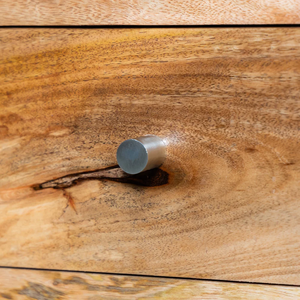 Table de chevet en bois au design traditionnel et élégant, avec rangement réglable, multifonctionnelle, écologique et durable pour la maison - Product Image 4