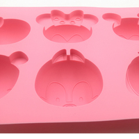 Micro-moules à biscuits en Silicone en forme de personnage de dessin animé, mini moules au chocolat mickey